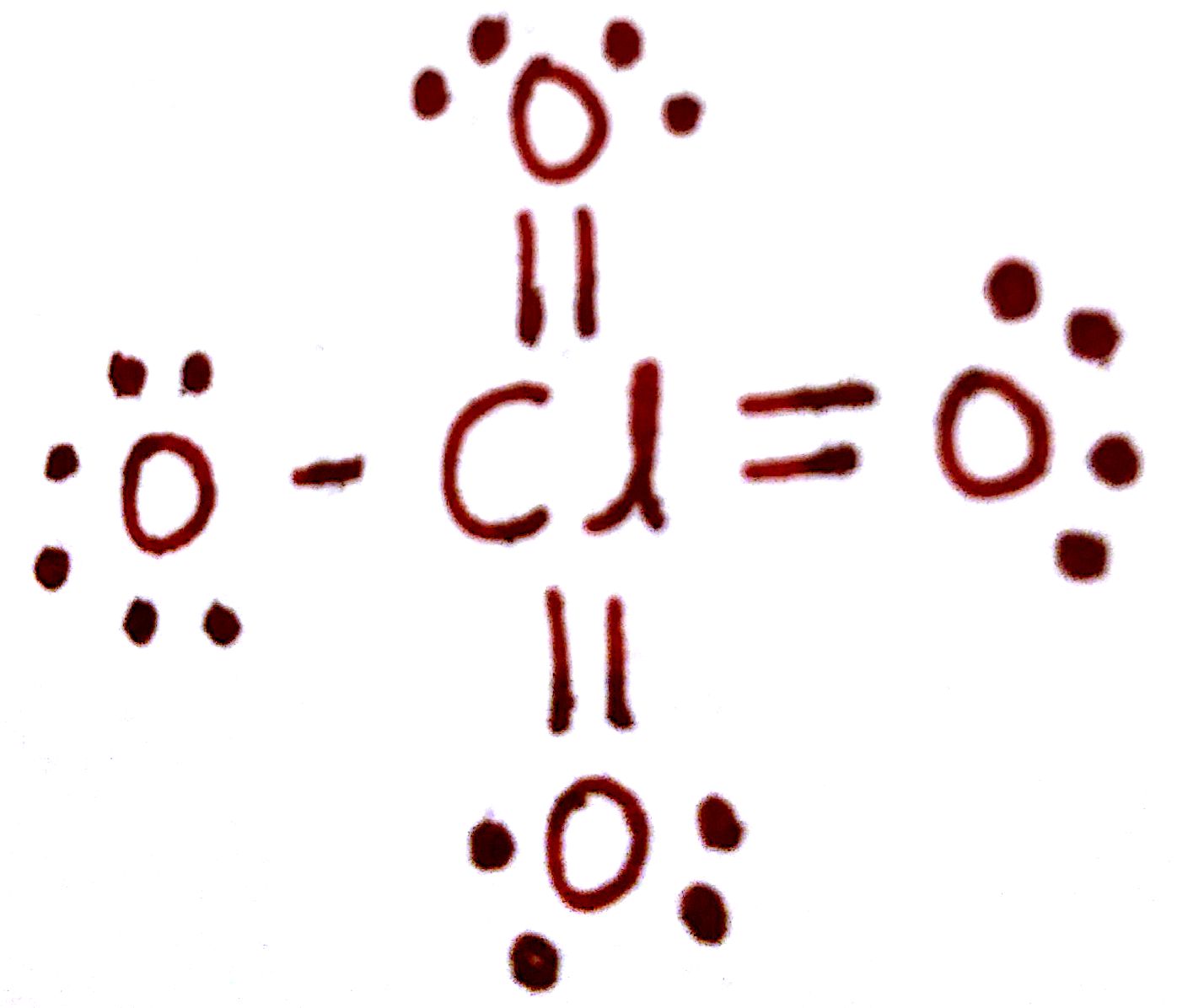 Lewis Clo4 Structures Charge Formal Cl Bonds Io Bonding Clo Chemical Bond G...